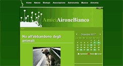 Desktop Screenshot of amiciaironebianco.it